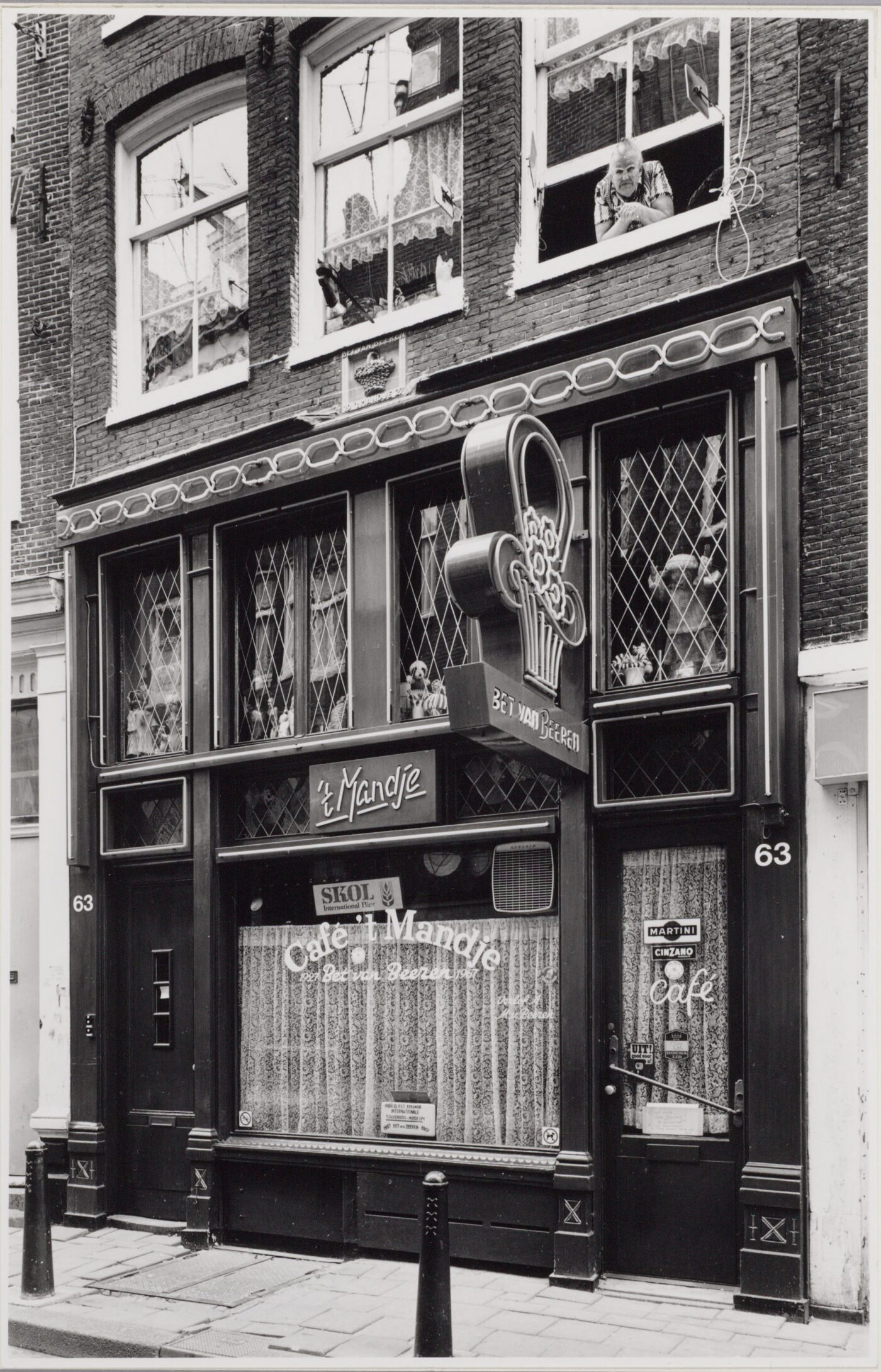 Cafe t Mandje Stadsarchief Amsterdam Martin Alberts