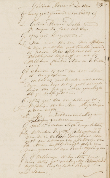 pagina verhoor gesina