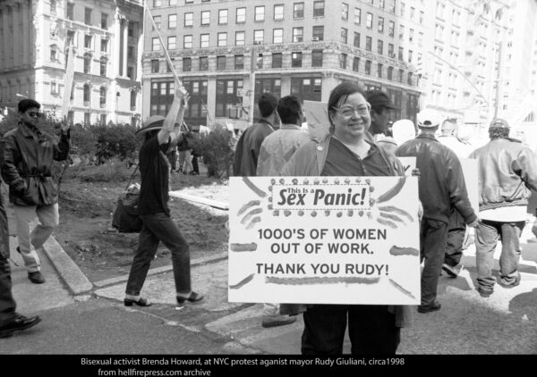 1998 anti rudy porn protest foley square Efrain John Gonzalez 1
