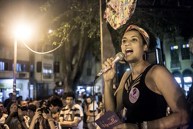 Marielle Franco em agosto de 2016 Midia Ninja